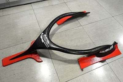 Version 1 des Halo beim Wintertest in Barcelona