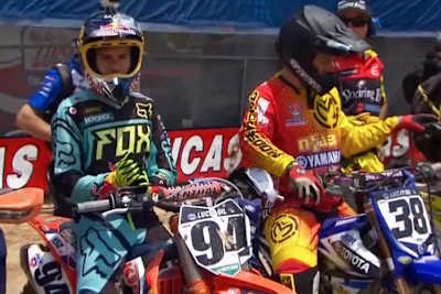 Ken Roczen: Konzentration vor dem Start zum ersten Rennen in Glen Helen