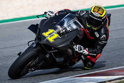 Sandro Cortese auf der Ducati Panigale V4R