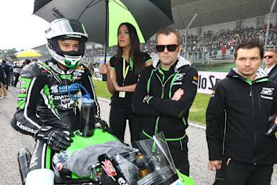 Randy Krummenacher mit seinem Crew-Chief Andrew Pitt