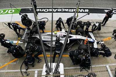 Beim Williams-Team mussten sich einige Mitarbeiter isolieren