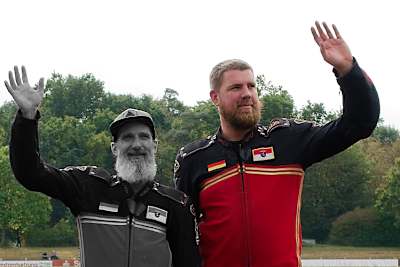 So werden wir Peter Maurer (li.) in Erinnerung behalten