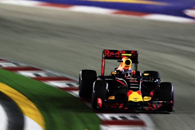Max Verstappen in Singapur