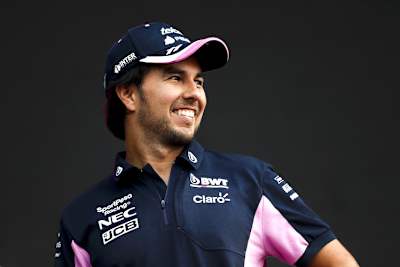 Geburtstagskind Sergio Pérez