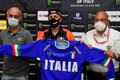 Antonio Cairoli startet für Team Italien