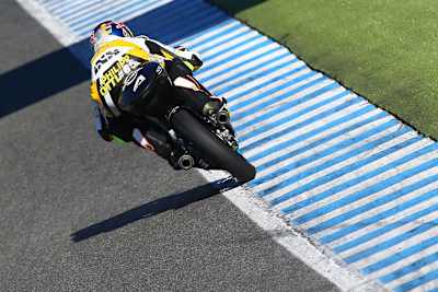 Philipp Öttl beim Test in Jerez
