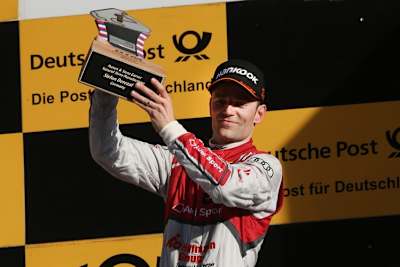 Jamie Green bejubelt seinen Sieg