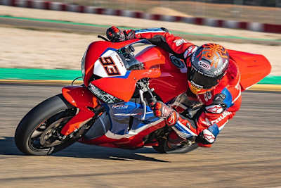 Marc Márquez: Training in Aragón