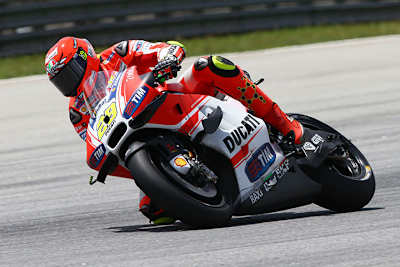 Andrea Iannone in Sepang