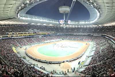 Das prachtvolle Stadion in Warschau