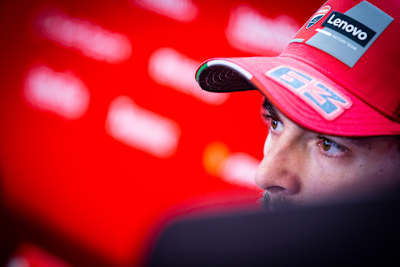 Pecco Bagnaia blickt entschlossen nach vorne