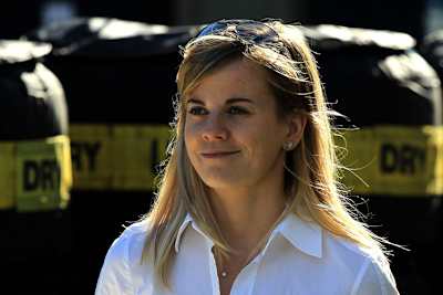 Deutscher Akzent? Williams-Entwicklungsfahrerin Susie Wolff nimmt's mit Humor