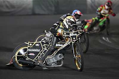 Norick Blödorn (vorne) fährt außer Konkurrenz