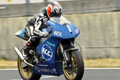 Shinya Nakano: Moto2-Tests in Motegi