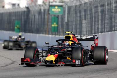 Alex Albon in Sotschi