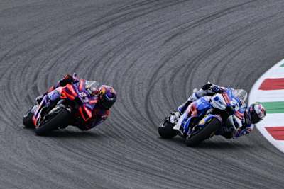 Jorge Martin (li.) und Enea Bastianini wechseln für 2025 zur Ducati-Konkurrenz