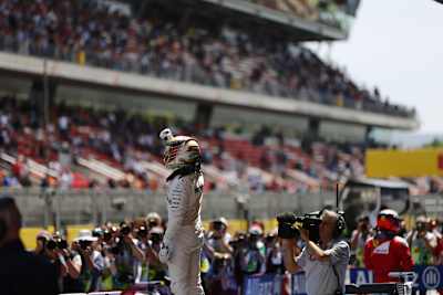 Tolle Bestzeit von Lewis Hamilton