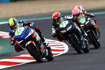 Marc Garcia (vorne) stürmte zum Sieg