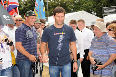 Mark Webber ist der Mann des Tages