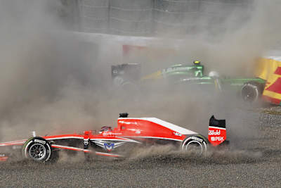 Marussia und Caterham: Kommen sie aus dem Kiesbett wieder heraus?