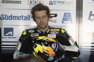 Philipp Öttl hat sich heftig den Kopf angeschlagen