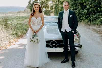 Stefan Bradl mit seiner Frau Jana