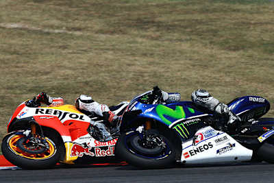 Dani Pedrosa ließ sich in Misano von keinem Gegner aufhalten