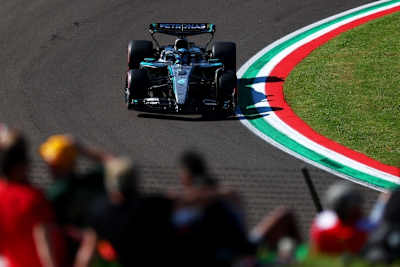 George Russell in Imola