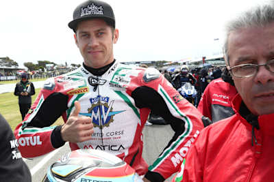 Supersport-Rookie Marcel Schrötter