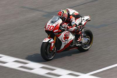 Takaaki Nakagami auf der LCR-Honda