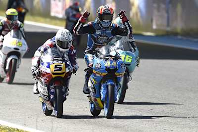 Jubel bei Aron Canet in Jerez