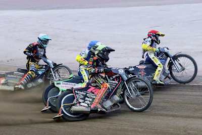 Kai Huckenbeck (gelb) zeigte eine starke Leistung