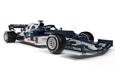 Der neue AlphaTauri AT02-Honda