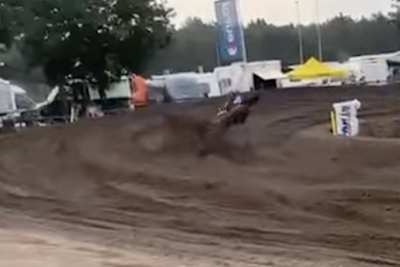 An dieser Stelle stürzte Jeffrey Herlings