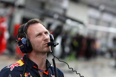 Christian Horner rätselte: «Ich weiss nicht, ob die Strecke schon wieder frei war, als Rosberg vorbeigekommen ist»