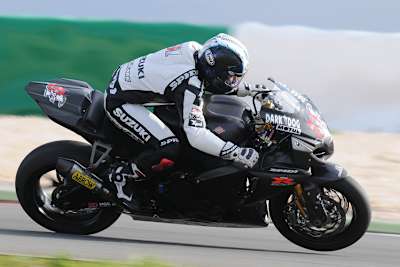 Leon Haslam überzeugte während sämtlicher Tests