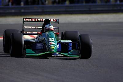Michael Schumacher in Spa-Francorchamps 1991