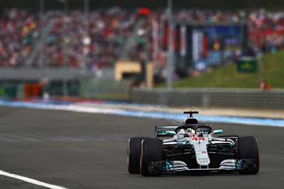 Lewis Hamilton holte sich in Frankreich die 75. Pole seiner GP-Karriere 