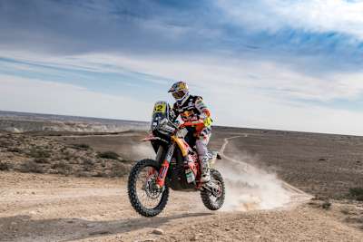 Matthias Walkner auf der zweiten Etappe