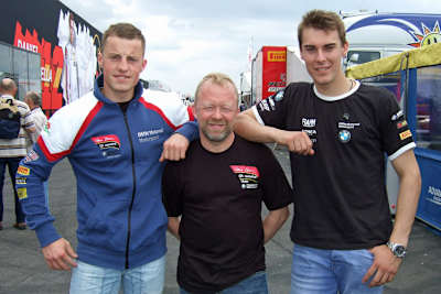 Markus Reiterberger (re.) zu Besuch bei der IDM