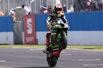 Jonathan Rea holte den 100. Superbike-WM-Sieg für Kawasaki
