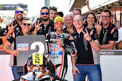 «Fahre für eines der besten Teams», sagt Tom Lüthi