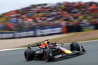 Max Verstappen in Zandvoort
