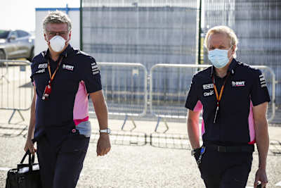 Racing Point-Teamchef Otmar Szafnauer und Technikchef Andy Green