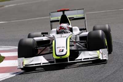 Jenson Button auf heimischem Boden