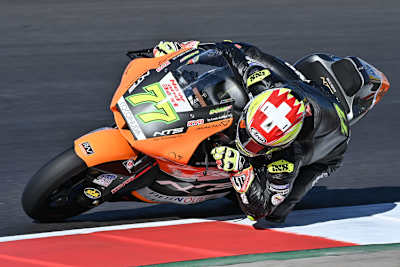 Dominique Aegerter auf der NTS