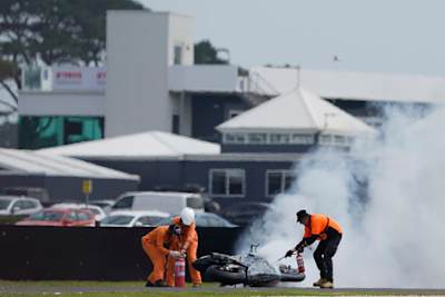 Die Honda von Takumi Takahashi musste gelöscht werden
