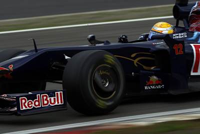 Buemi in seinem Toro Rosso