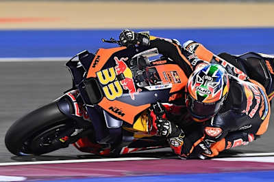 Alles eine Frage des Grips. Brad Binder gelang es gut die Haftung der Michelin-Slicks über die ganze Distanz zu verwalten