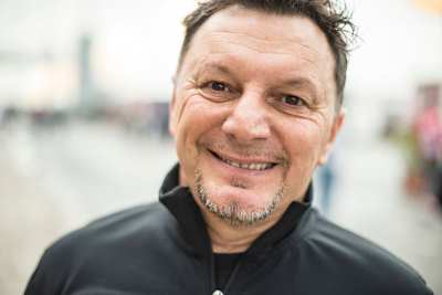 Fausto Gresini kämpft